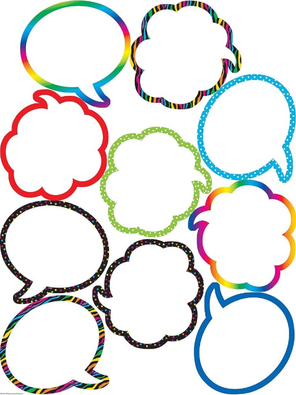 Speech/Thought Bubbles Accents